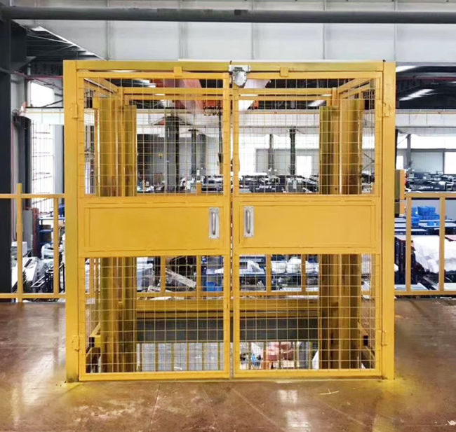 湘西智能导轨式升降机亮相