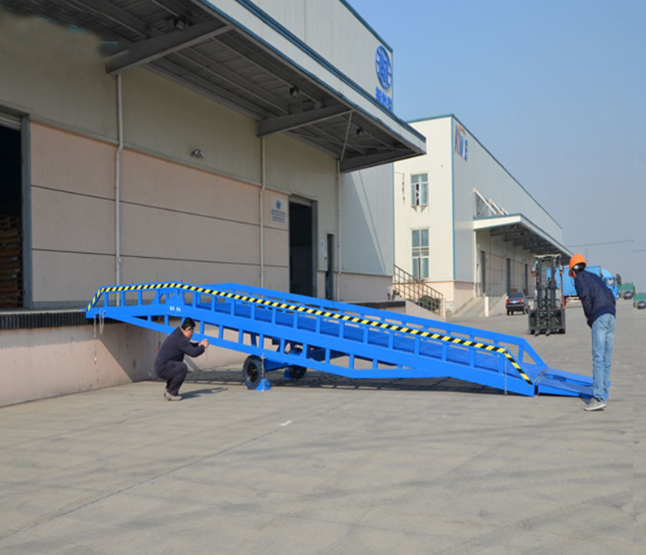湘西移动式登车桥应用